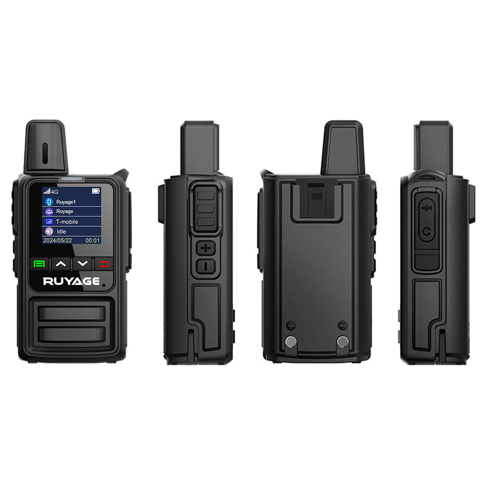 Ruyage R2 Two Way Radio Nationwide LTE Push-to-Talk Walkie Talkie