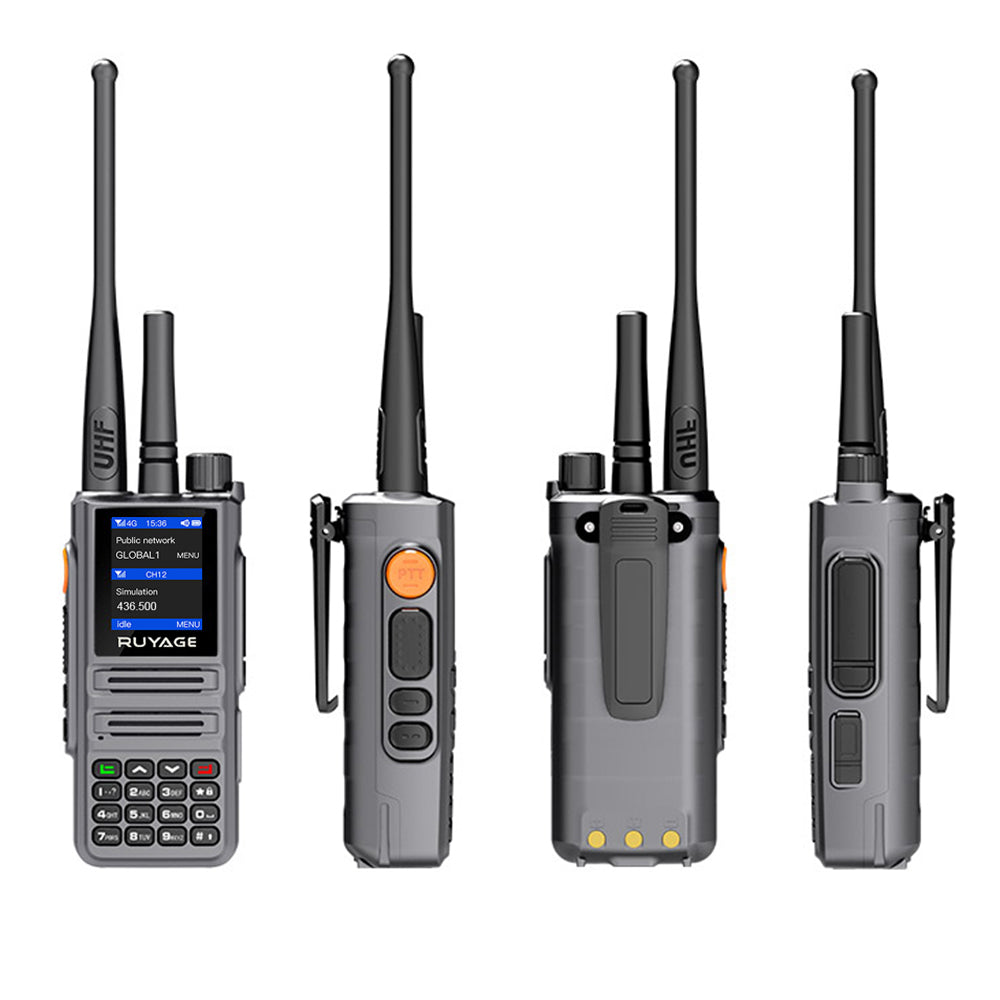 Ruyage X30 Dual Mode Long Range Radio Analog + 4G LTE PTT Walkie Talkie