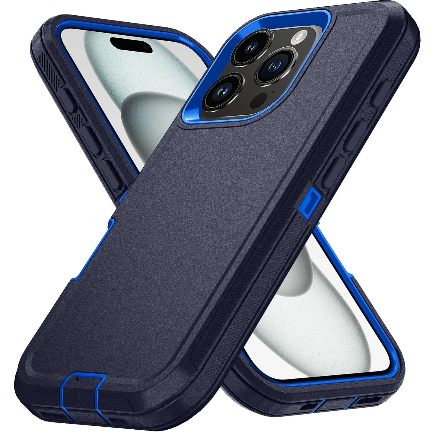 Otter Armor Box Shockproof Defender Phone Case for Iphone 16 11 12 13 14 15 17 Pro Max XSMAX 7 8 16E Hard Back Cover with Clip
