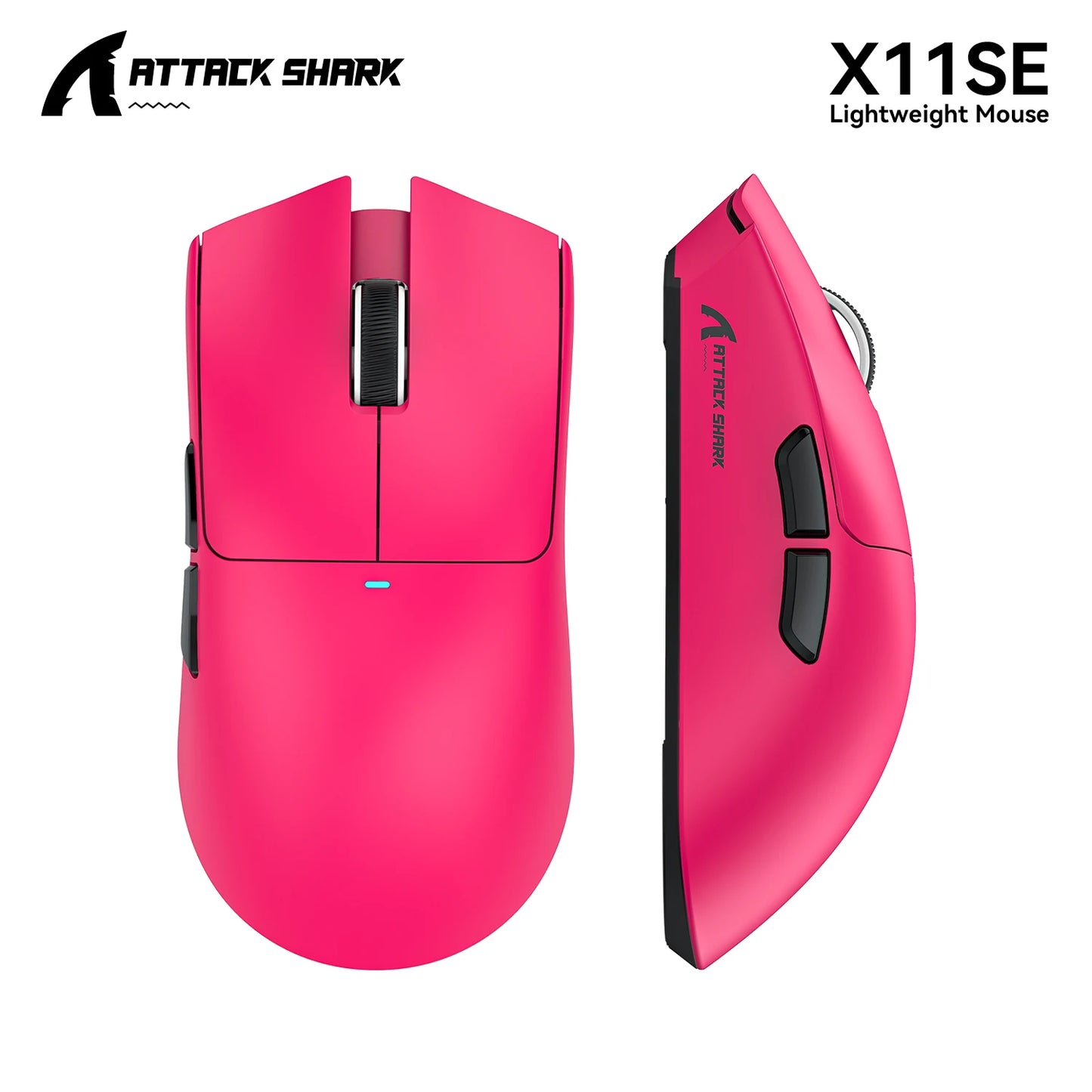 Attack Shark X11 X11SE Wireless Gaming Mouse 3-Mode , PAW3311, 22000DPI, 400IPS, PC Gaming Mouse