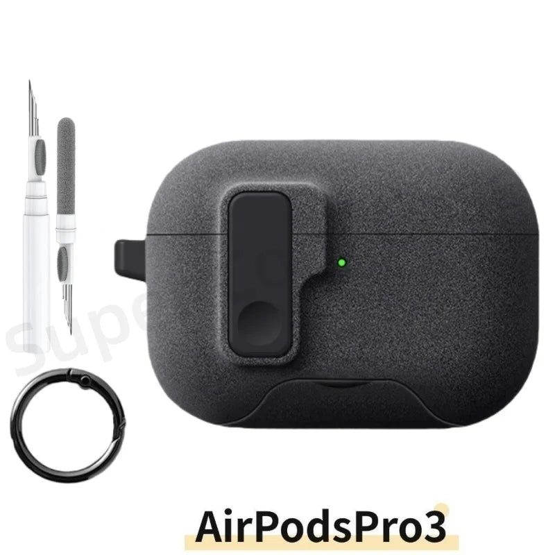 for AirPods Pro 3 Case Phone Holder Protective Cover For AirPods Pro 3rd Generation with Cleaner Kit Air pods Pro 3 Accessories