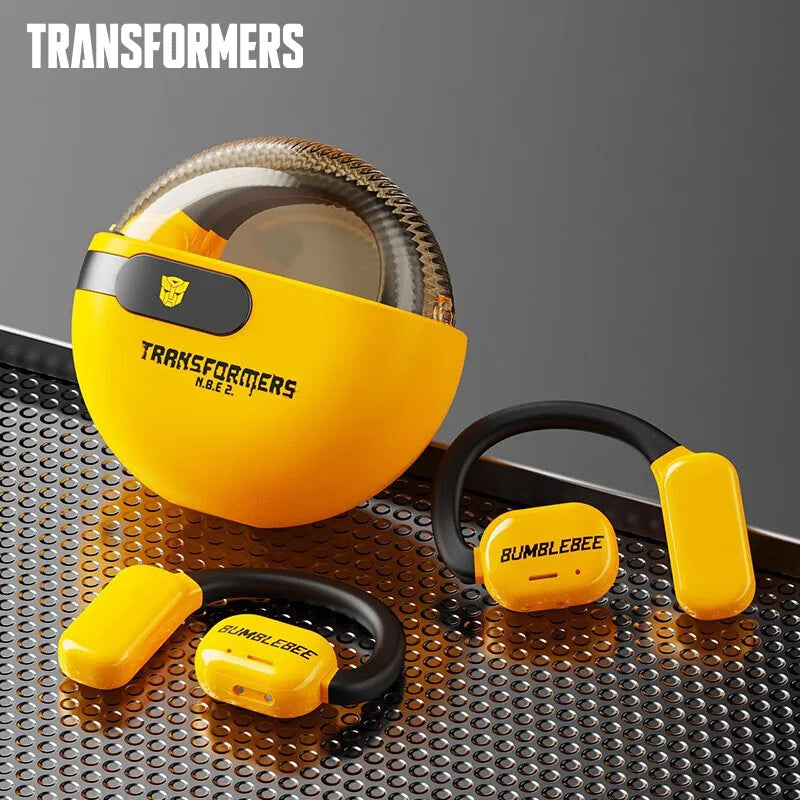 Original TRANSFORMERS TF-T09 Bluetooth 5.4 OWS Ear Hook Earphones Long Endurance Headphones Fashion Sport Gaming Earbuds