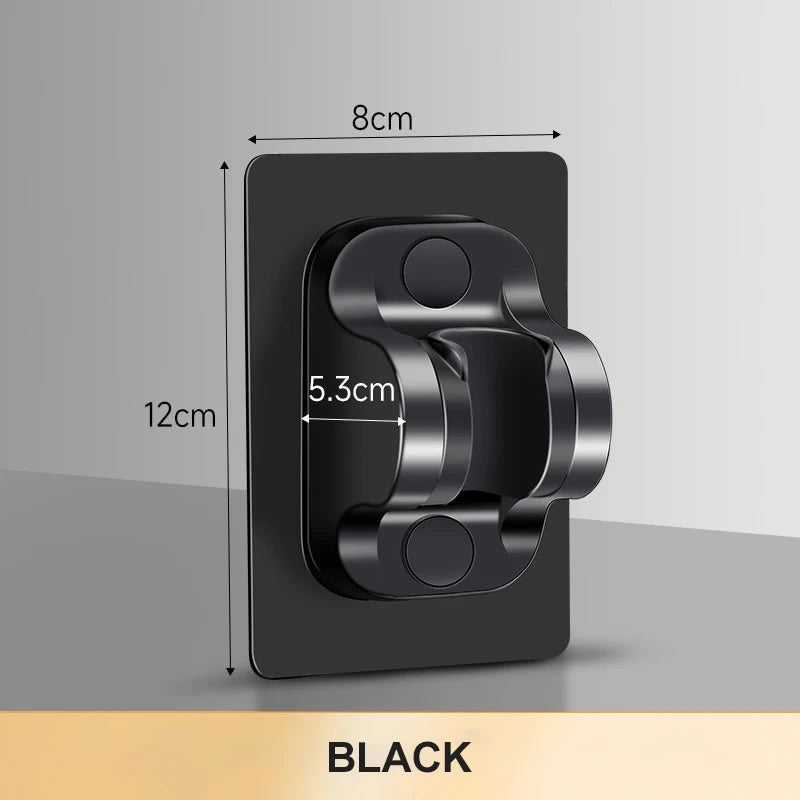 Universal Showerhead Holder Bracket Wall Mounted Punch Free Household Adjustable Shower Self Adhesive Bathroom Accessories