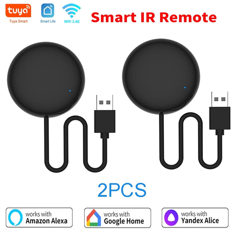 Tuya WiFi IR Remote Control Smart Universal for TV Air Conditioner Alexa Remote Control Work with Google Home Yandex Google