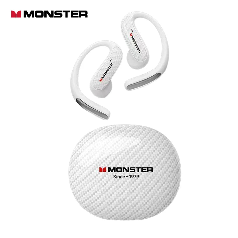 Monster MQO37 Gaming Earphones TWS Bluetooth 6.0 Noise Reduction Sport Headphone HiFi Stereo Music HD Call Headphones for Xiaomi