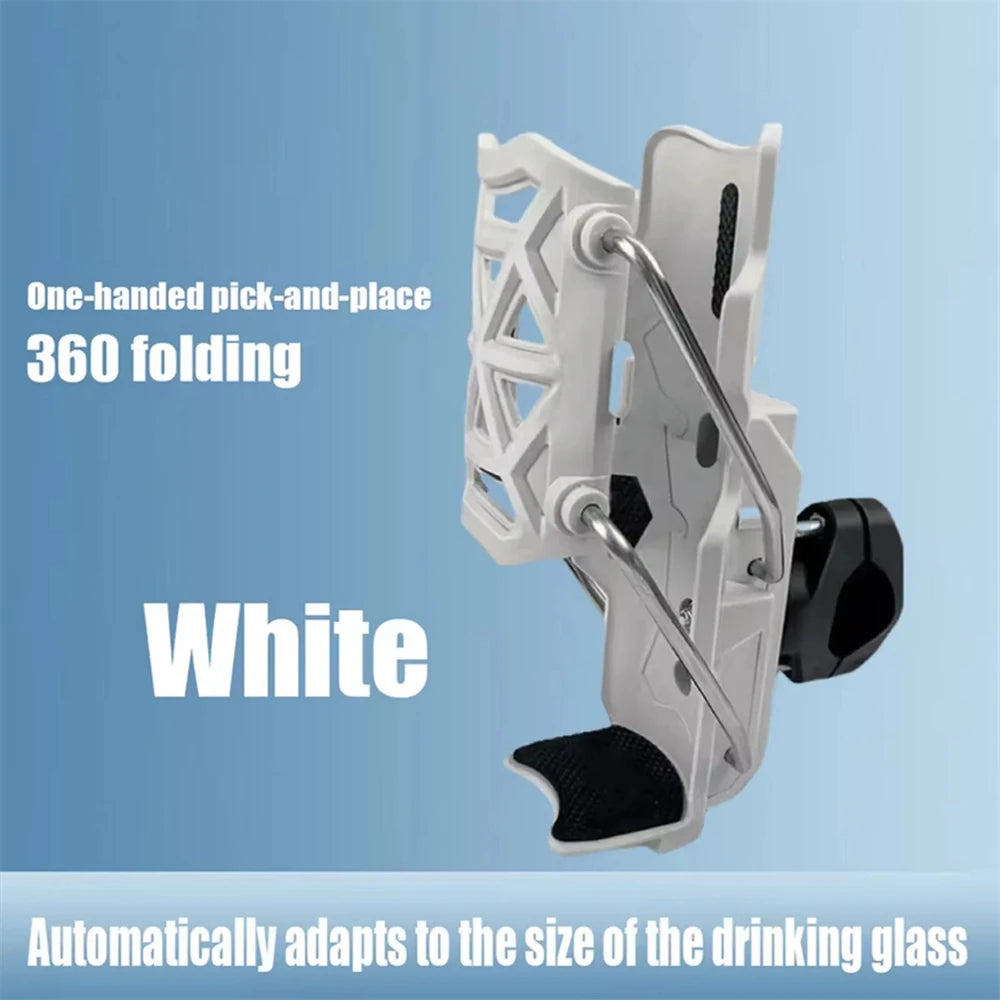 Adjustable Motorcycle Bike Cup Holder Handlebar Water Bottle Bike Mount For 32-77mm For Harley Honda Suzuki Yamaha,Kawasaki KTM