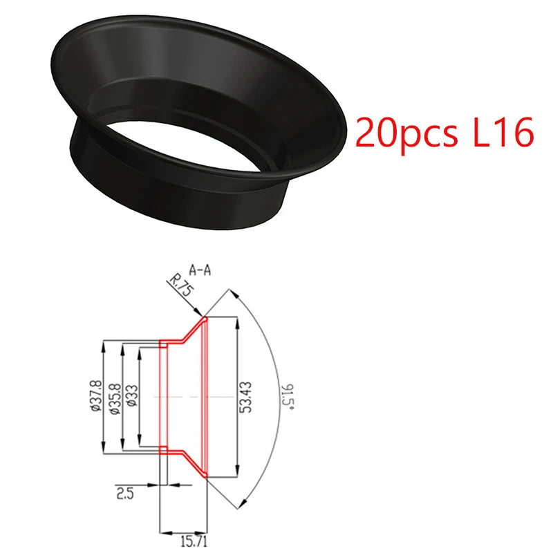 33-38mm Recoil Eye monocular screen Protector for Infrared Thermal Night vision Rubber Eye Cup Eyepiece Cover Guards Anti Impact