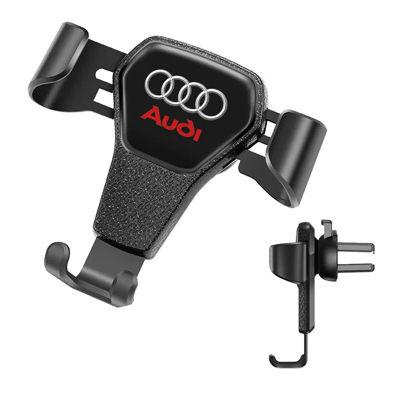 Gravity Car Phone Holder Air Vent GPS Stand Accessories For Audi A1 A2 A3 A4 A5 A6 A7 A8 Q1 Q2 Q3 Q4 Q5 Q6 Q7 Q8 Quattro TT S5