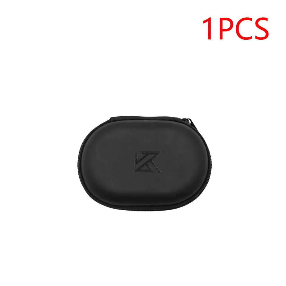1-10Pcs Earphones Case PU Leather Storage Bag Headphones Portable Storage Box For KZ EDX Pro AS16 Pro Castor ZAR ZS10 Headset 