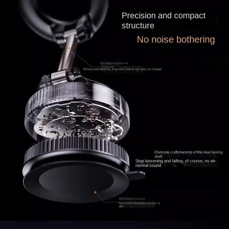2026 New Model Car Magnetic Phone Holder with Suction Cup Vacuum Adsorption for Car Navigation and Dedicated Phone Holder