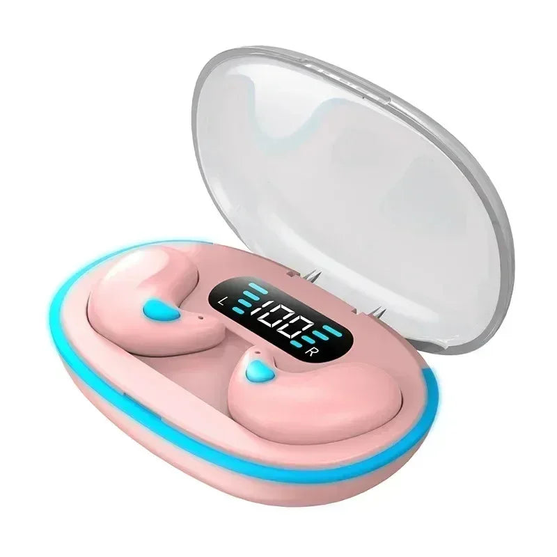 X55 Mini Earphone Wireless Earphone Headphones Noise Reduction Sport Game Sleep Bluetooth 5.3 Earbuds HIFI Stereo Music Headset