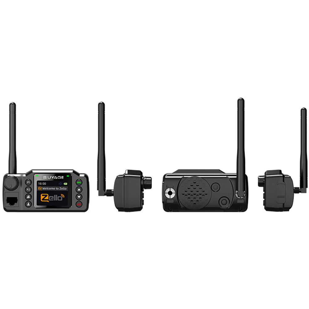 Ruyage Zello PTT 4G LTE Vehicle Mounted Mobile Two Way Radio