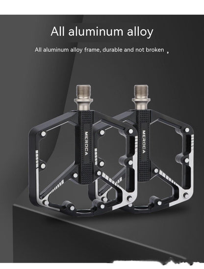Bicycle Pedal Non-Slip  Bike Pedals Aluminum Alloy Flat Platform Applicable Waterproof Cycling Accessories Bike Pedals Road Bicycle Pedals Cleats Set Clipless Pedals Compatible With Road Bikes