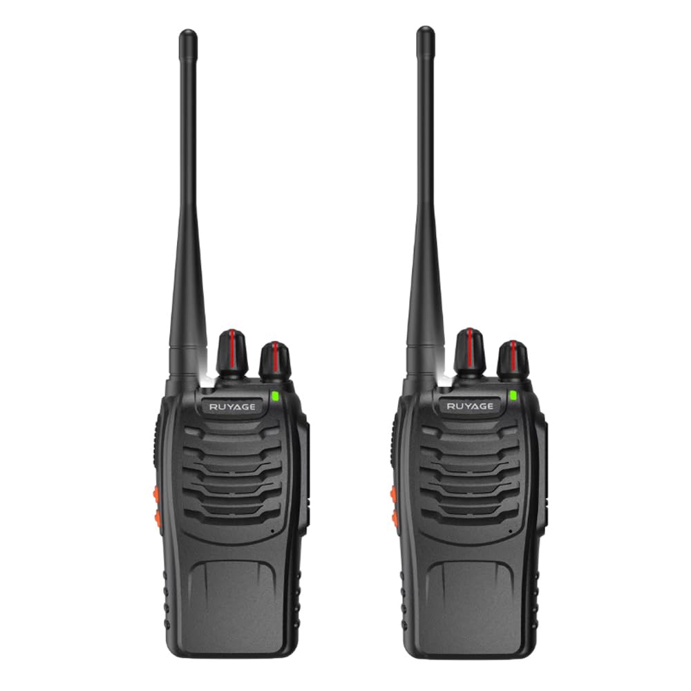Ruyage 888s UHF Analog Long Range Two Way Radio Walkie Talkie