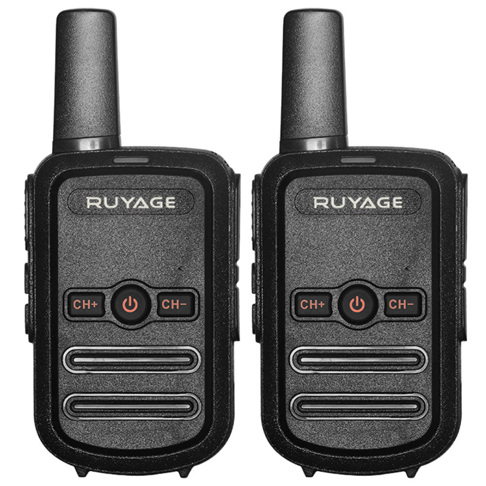 Ruyage RY12 UHF Analog Long Range Two Way Radio Mini Walkie Talkie