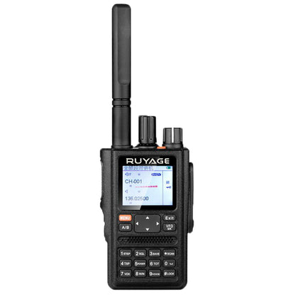 Ruyage UVQ4 VHF UHF Analog Long Range Two Way Radio Walkie Talkie
