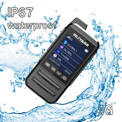Ruyage CT68 IP67 Waterproof Nationwide LTE Push-to-Talk Two Way Radio