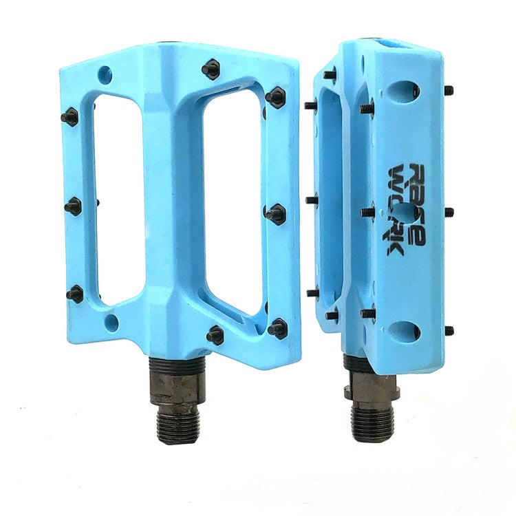 Ultralight Flat  Pedals Nylon Bicycle Pedal Mountain Bike Platform Pedals 3 Sealed Bearings Cycling Pedals For Bicycle Mountain Bike Pedals Pedals Bicycle Flat Pedals Bearing Lightweight Platform For Road Mountain Bike