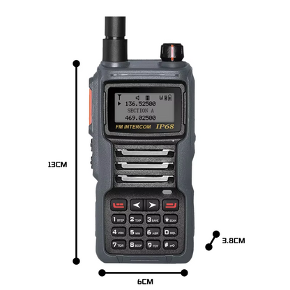 Ruyage UV8D IP67 Waterproof Rugged Long Range Two Way Radio Walkie Talkie