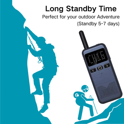 Ruyage RY13 UHF Analog Long Range Two Way Radio Ultra-thin Walkie Talkie
