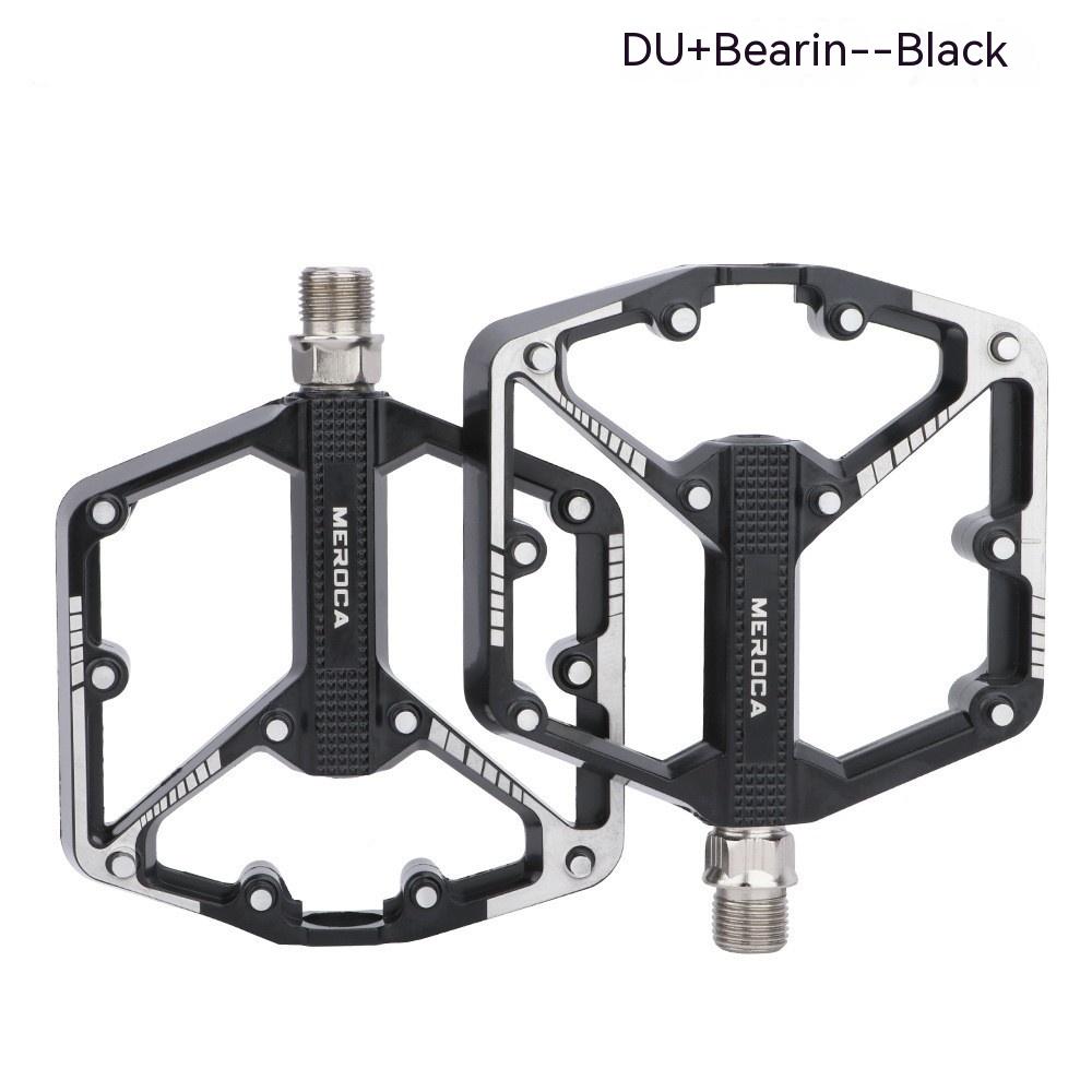 Bicycle Pedal Non-Slip  Bike Pedals Aluminum Alloy Flat Platform Applicable Waterproof Cycling Accessories Bike Pedals Road Bicycle Pedals Cleats Set Clipless Pedals Compatible With Road Bikes