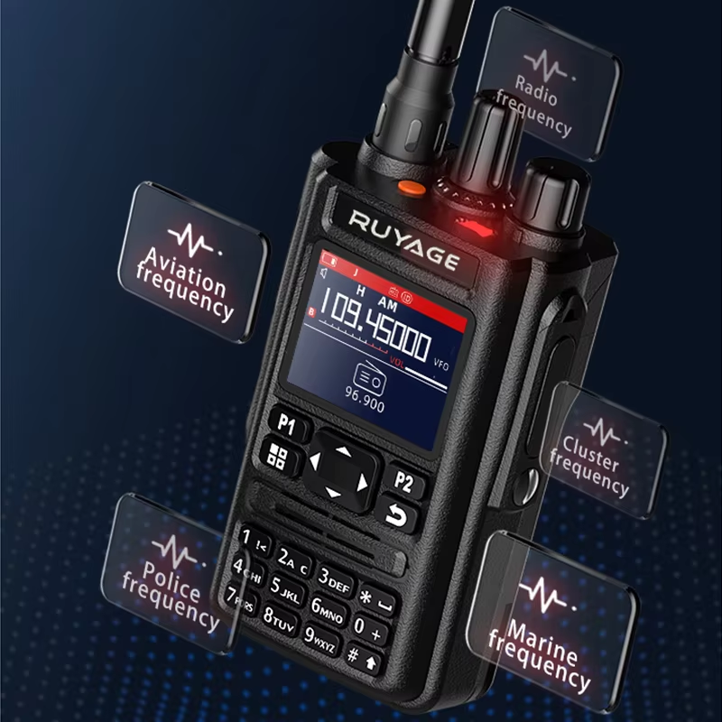 Ruyage UV9D 10W VHF UHF Analog Long Range Two Way Radio Walkie Talkie