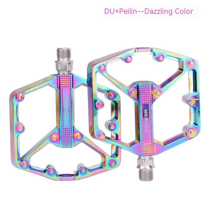 Bicycle Pedal Non-Slip  Bike Pedals Aluminum Alloy Flat Platform Applicable Waterproof Cycling Accessories Bike Pedals Road Bicycle Pedals Cleats Set Clipless Pedals Compatible With Road Bikes