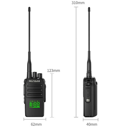 Ruyage T40 IP67 Waterproof Rugged Long Range Two Way Radio Walkie Talkie