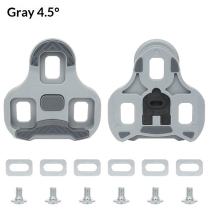 Road Pedal Cycling Shoes Cleats Self Locking Pedal Anti-Slip Cleat Compatible Look Road Bike Cycling Accessories Road Bike Cleats For Speed Cleats Indoor Outdoor Spin Cycling Pedals Cleat And Bicycle Clips Set