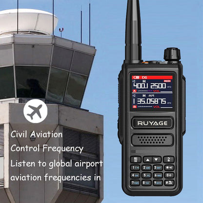Ruyage UV98 10W VHF UHF Analog Long Range Two Way Radio Walkie Talkie