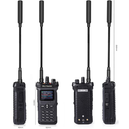 Ruyage RT20 20W VHF UHF Analog Long Range Two Way Radio Walkie Talkie