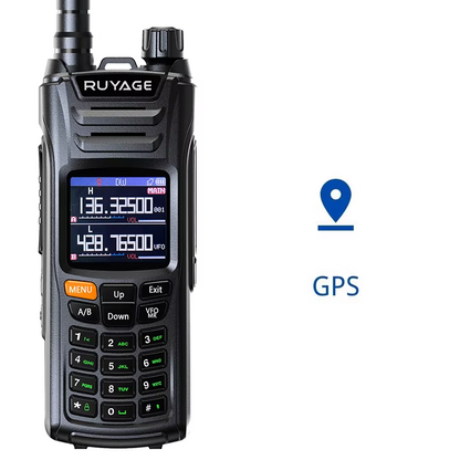 Ruyage UV6D VHF UHF Analog Long Range Two Way Radio Walkie Talkie