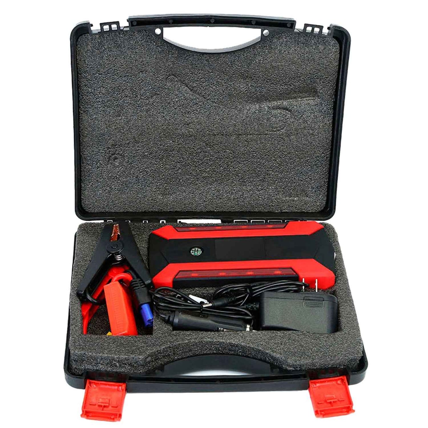 Car Jump Starter 800A 28000mAh with LCD & LED Light