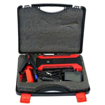 Car Jump Starter 800A 28000mAh with LCD & LED Light