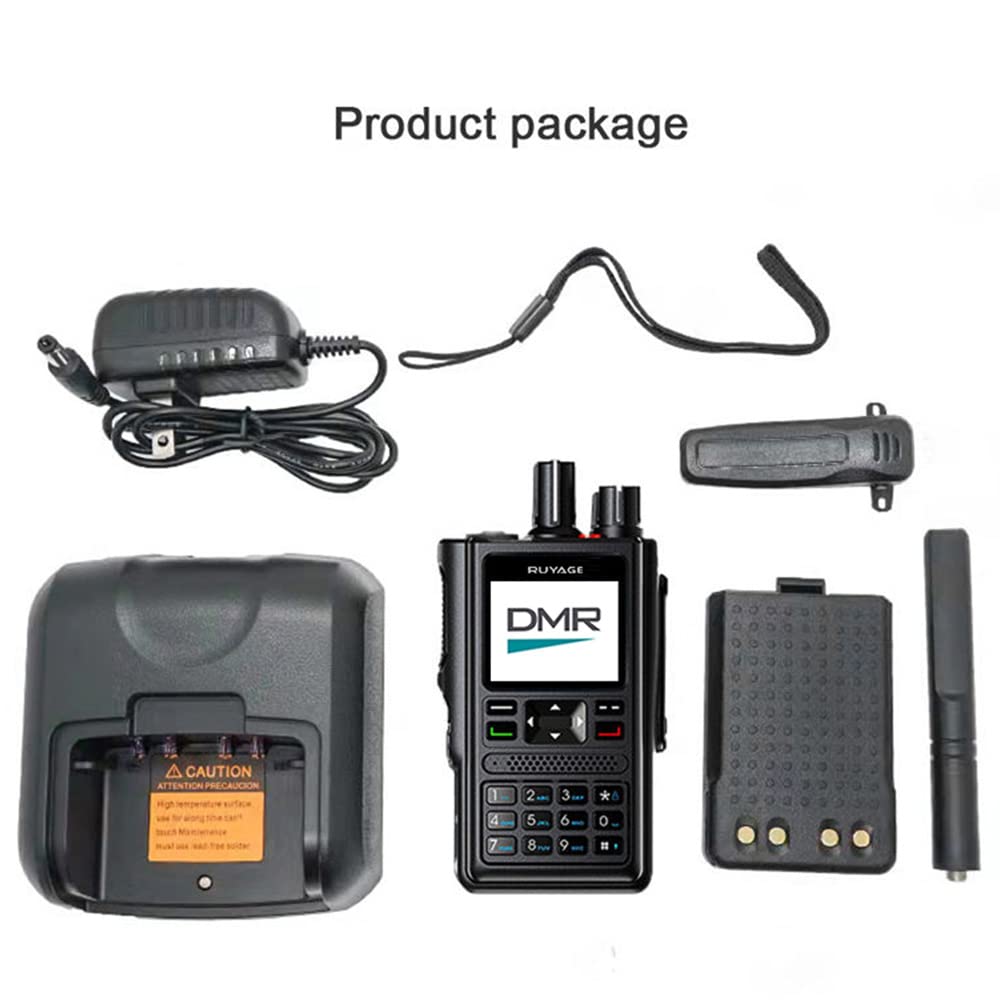 Ruyage DP10 DMR Digital Long Range Two Way Radio Dual Mode Walkie Talkie
