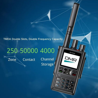 Ruyage DP10 DMR Digital Long Range Two Way Radio Dual Mode Walkie Talkie