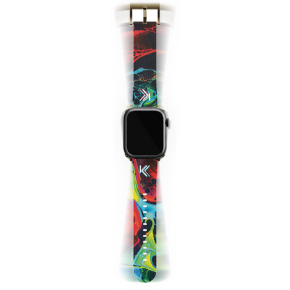 Electric Splash Watch Band