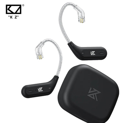 KZ AZ09  Bluetooth 5.2 HD Bluetooth Module Wireless Upgrade Cable HIFI Wireless Ear Hook Connector With Charging Case S2 Z1 S1