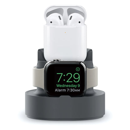 3 In 1 Phone Watch Earphone Silicone Charging Stand Holder for I Phone 11 12 Pro Max IWatch Airpods Pro 2 3 Dock Station Soporte
