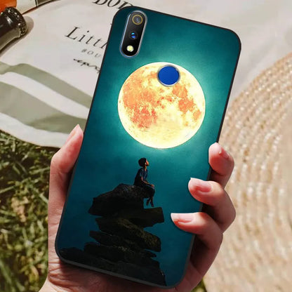 For Realme 3 Pro Case Soft Silicon TPU Back cover For OPPO Realme 3 Pro RMX1851 Coque Funda Realme3 RMX1825 RMX1821 shockproof