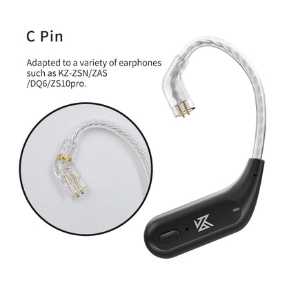KZ AZ09  Bluetooth 5.2 HD Bluetooth Module Wireless Upgrade Cable HIFI Wireless Ear Hook Connector With Charging Case S2 Z1 S1