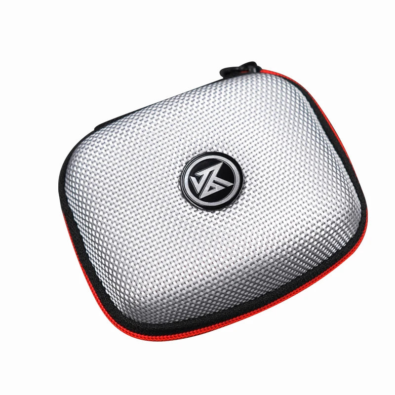 KZ Earphone Case EVA Zipper Case Bluetooth Headset Box Square Portable Compression Headset case For KZ ZAX ES4 ZSTX ZSR EDX ZST