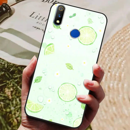 For Realme 3 Pro Case Soft Silicon TPU Back cover For OPPO Realme 3 Pro RMX1851 Coque Funda Realme3 RMX1825 RMX1821 shockproof