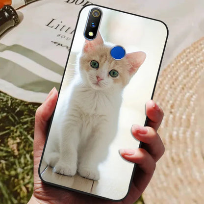 For Realme 3 Pro Case Soft Silicon TPU Back cover For OPPO Realme 3 Pro RMX1851 Coque Funda Realme3 RMX1825 RMX1821 shockproof