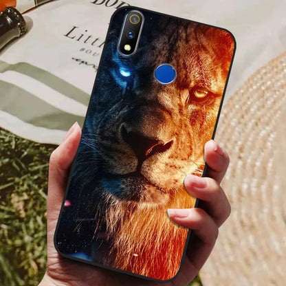 For Realme 3 Pro Case Soft Silicon TPU Back cover For OPPO Realme 3 Pro RMX1851 Coque Funda Realme3 RMX1825 RMX1821 shockproof