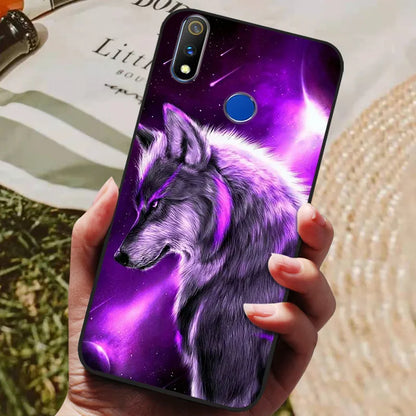 For Realme 3 Pro Case Soft Silicon TPU Back cover For OPPO Realme 3 Pro RMX1851 Coque Funda Realme3 RMX1825 RMX1821 shockproof