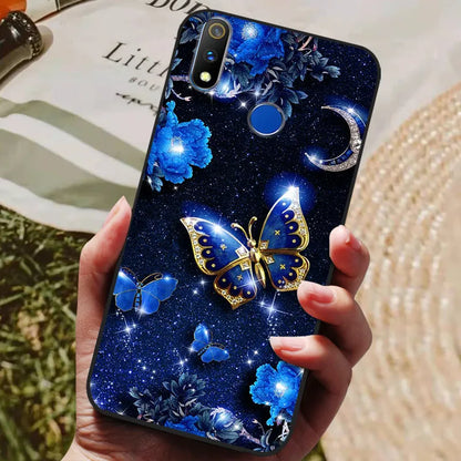 For Realme 3 Pro Case Soft Silicon TPU Back cover For OPPO Realme 3 Pro RMX1851 Coque Funda Realme3 RMX1825 RMX1821 shockproof