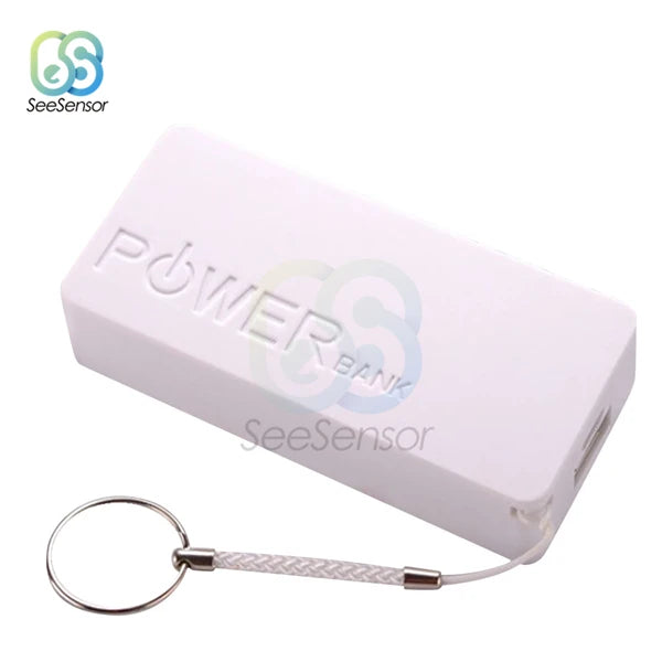 2X18650 USB Power Bank Battery Charger Case DIY Box 5600mAh For iPhone For Smart Phone MP3 Electronic Mobile Charging Box