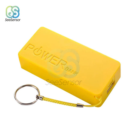 2X18650 USB Power Bank Battery Charger Case DIY Box 5600mAh For iPhone For Smart Phone MP3 Electronic Mobile Charging Box