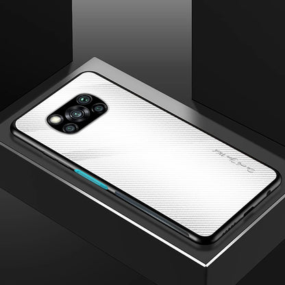 For Poco X3 X5 Pro Case Gradient Glass Phone Cover For Xiaomi Poco X3 NFC X5 X 5 Pro 5g Pocophone Little Hard Shell POCO X3 NFC